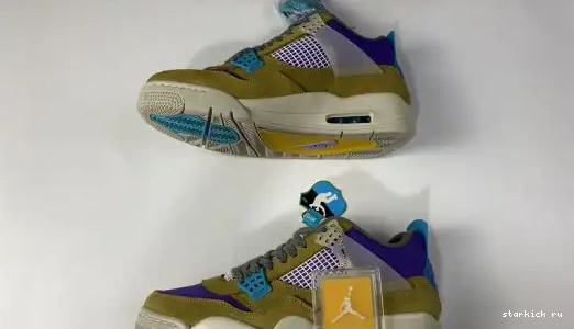 Union 4 DJ5718-300 Desert Anniversary Air SP Jordan Moss DJ5718-300 30th Retro 0614
